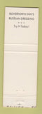 Matchbook Cover - Boyertown Inn PA Rotary International
