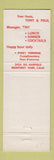 Matchbook Cover - Monte Rey House Monterey Park CA