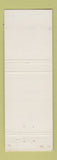 Matchbook Cover - Post and Coach Inn New York City WEAR