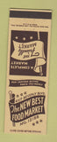 Matchbook Cover - New Best Food Market Los Angeles CA