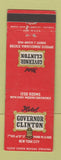 Matchbook Cover - Hotel Governor Clinton New York City