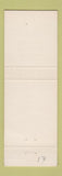Matchbook Cover - Gold Nugget Bar Antioch CA hillbilly shuffleboard