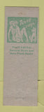 Matchbook Cover - Almas Lumber Cleveland OH hillbilly Terry Says girlie #1