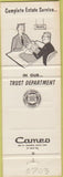 Matchbook Cover - 1st Bank of Oklahoma City OK