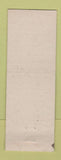 Matchbook Cover - De Rose Tavern Racine WI hillbilly