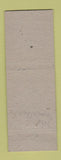 Matchbook Cover - Kelly Tavern Schofield WI Joe Gusman hillbilly