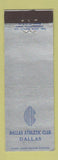 Matchbook Cover - Dallas Athletic Club TX