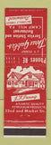 Matchbook Cover - Three Gables oil gas Restaurant Camp Hill PA