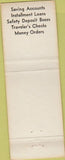 Matchbook Cover - Bank of Pleasanton KS