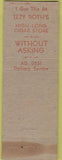 Matchbook Cover - Kay Jewelery Columbus OH