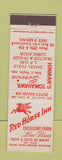 Matchbook Cover - Red Horse Inn Mobil oil gas Hinman's Tomahawk North Platte NE