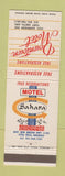Matchbook Cover - Downtown Motel Sahara Little Rock Fort Smith AR