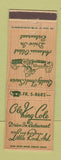 Matchbook Cover - Ole King Cole Drive In Restaurant Little Rock AR