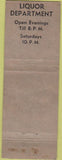 Matchbook Cover - Pabst's Daytons Bluff St Paul MN? WEAR butter