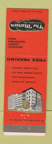 Matchbook Cover - Marion Hotel Little Rock AR