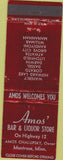 Matchbook Cover - Mortimer Steinfels Brooklyn NY Insurance Realtor