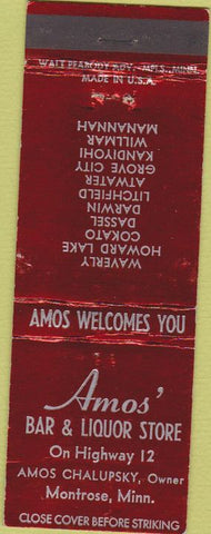 Matchbook Cover - Mortimer Steinfels Brooklyn NY Insurance Realtor