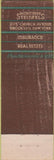 Matchbook Cover - Mortimer Steinfels Brooklyn NY Insurance Realtor