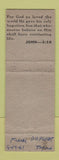 Matchbook Cover - Ward Motel Restaurant Benton AR