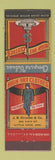 Matchbook Cover - High Art Men's Clothes JB Strauss Little Rock AR