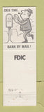 Matchbook Cover - 1st Sate Bank Kerens TX