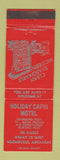 Matchbook Cover - Holiday Capri Motel Booneville AR