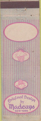 Matchbook Cover - Madcaps Design New York City