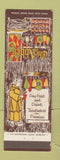 Matchbook Cover - The Abbey Holiday Inn College Park MD Norwalk CT WEAR