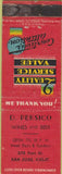 Matchbook Cover - D Persico Wine Beer San Jose CA WEAR