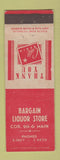 Matchbook Cover - Bargain Liquor Store ADVANCE Fort Worth TX