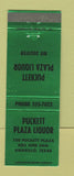 Matchbook Cover - Puckett Plaza Liquor Amarillo TX