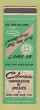 Matchbook Cover - Celanese Corporation of America Chemical Plant Bishop TX