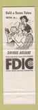 Matchbook Cover - Citizens National Bank Cameron TX