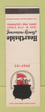 Matchbook Cover - Hearthside Family Restaurant Santa Ana CA