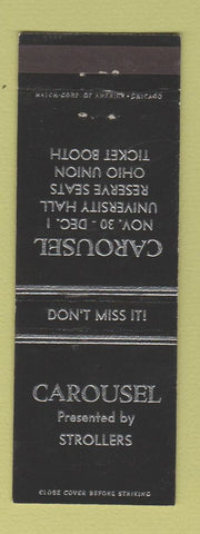 Matchbook Cover - Coursel Play Ohio State University Columbus OH