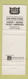 Matchbook Cover - Mr Steak Restaurant Cedar Rapids IA