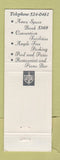 Matchbook Cover - Vieux Carre Motor Lodge New Orleans LA