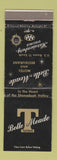 Matchbook Cover - Belle Meade Motel Harrisonburg VA