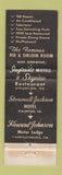 Matchbook Cover - Belle Meade Motel Harrisonburg VA