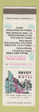 Matchbook Cover - Envoy Motel Washington DC
