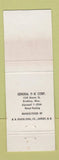 Matchbook Cover - Phi Alpha Fraternity
