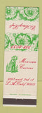 Matchbook Cover - El Amigo Cafe Mexican Restaurant Los Angeles CA
