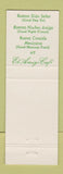 Matchbook Cover - El Amigo Cafe Mexican Restaurant Los Angeles CA