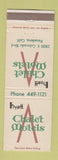 Matchbook Cover - Hyatt Chalet Motels Pasadena CA