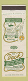 Matchbook Cover - Deck Restaurant Brunswick GA