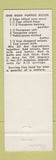 Matchbook Cover - Deck Restaurant Brunswick GA
