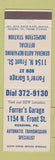Matchbook Cover - Forrer's Garage Auto Repair Reading PA