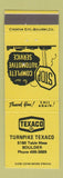 Matchbook Cover - Texaco oil gas Boulder Colorado