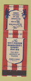 Matchbook Cover - Hillcrest Hotel Toledo OH Victorian Room