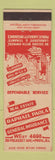 Matchbook Cover - Raphael Paola Real Estate Insurance Providence RI